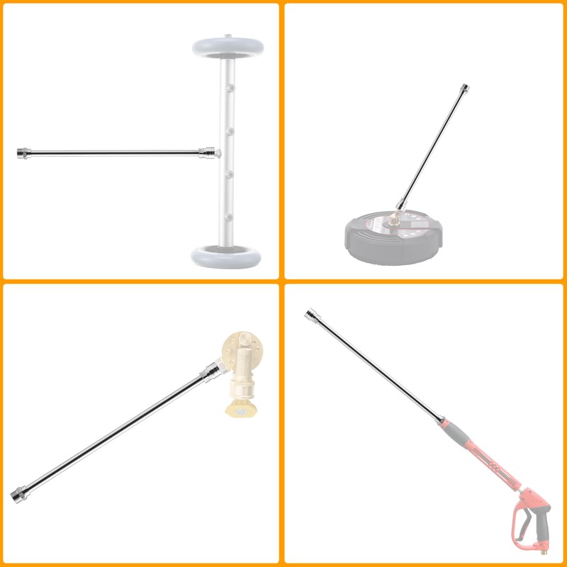 PWACCS Pressure Washer Extension Wand, Universal Lance Extension for Power