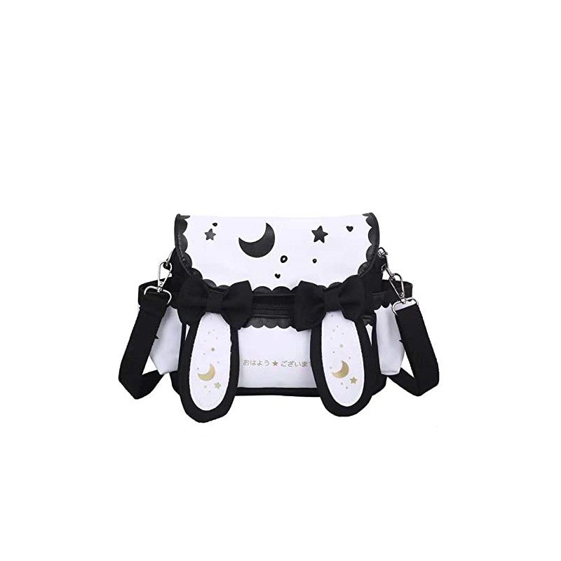 SUFUZEGA Japanese Kawaii Bunny Ear Backpack with Cute Manga Girl