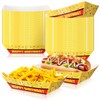 Baderke 100 Pcs Cartoon Lightning Paper Food Trays Boat for