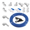 PureSec 30ft Blue RO Tubing 1/4in OD Quick Fitting Combo