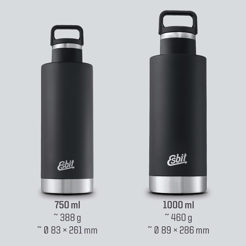 Esbit Vacuum Flask Sculptor Stainless Steel Drinking Bottle 1000 ml