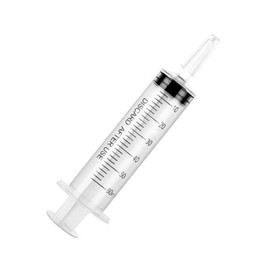 シリンジ 60ml 大容量 プラスチック 注入器 液体注入 計量 分配 洗浄用 ペット給餌 給水補助 オイル インク 注入用 針なしタイプ