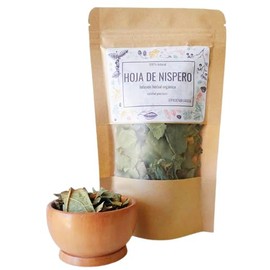 Pasión Orgánica - HOJA DE NISPERO ORGÁNICO deshidratado té infusión tisana - Hoja Nispero