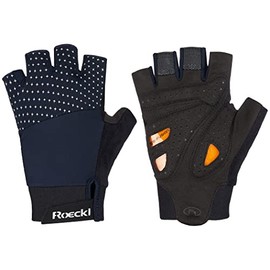 Roeckl Diamante Women's Cycling Gloves Short Black 2023: Size: 6.5