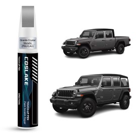 COSLAKE Car Touch Up Paint(Granite Crystal Metallic(PAU/LAU)) for Jeep, Car Paint Scratch Repair Kit, Quick & Easy Solution to Repair, 2 in 1 Scratch Remover Pen with Color-Matched