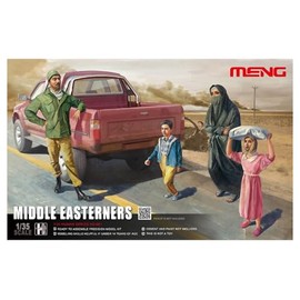 MENG-Model 1/35 Naher Osten, Personen auf der Straße