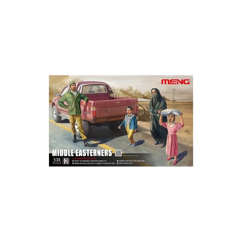 MENG-Model 1/35 Naher Osten, Personen auf der Straße