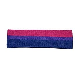 MM Terry Bisexual Headband Pink Purple Blue