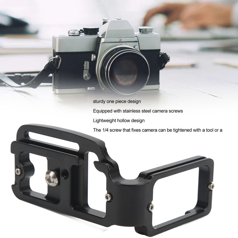 Camera Quick Release L Plate Aluminum Alloy Vertical Horizontal Shooting