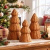 Bucherry Juego de 3 piezas de decoración de árbol de