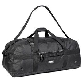 Fitdom 132L 36" Heavy Duty Extra Large Sports Gym Equipment Travel Duffel Bag W/Adjustable Shoulder & Compression Straps. Perfect for Soccer Baseball Basketball Hockey Football Team Coaches & More