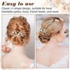 Pearl Hair Clips for Women, 18Pcs Wedding Bridal Pearl Hair