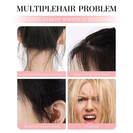 Clawrex Haar Finishing Stick, Haarwachs Stick für Fliegende Haare, Hair Styling Smoothing Gel Stick, Anti-Frizz Broken, Hair Fixing Stick für Frauen, Feuchtigkeitsspendend & Nicht Fettend