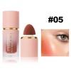 3PCS Matte Cream Blush Soft Lightweight Liquid Blush for Cheeks
