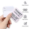 L LIKED Raffle Tickets Double Rolls 1000 Per Roll 50/53