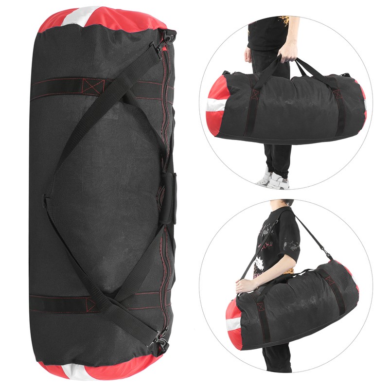 Diving Storage Mesh Shoulder Bag Pack Handbag Equipment for Flipper
