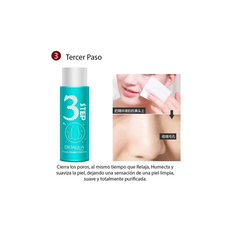Holika Pig Nose Puntos Negros 3 Pasos Anti Acne Aclarante