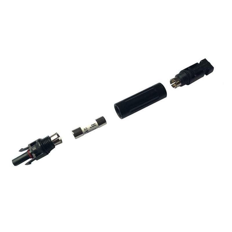 In-line Fuse Holder Solar Panel Cable PV Connector (1Pcs 20A