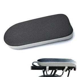 BAYINBROOK Bicycle Back Seat Cushion with Backrest, Safety for Bicycle Rear Seat Cushion, Armrest, Footrest, Comfortable Seat Cushion for Children or Adults (Seat)