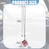 JSCARLIFE Bling Hanging Dice with Dots Car Rearview Mirror Charm,