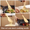 Berglander Wooden Kitchen Utensils Set 6 Pcs, Cooking Utensil Sets，