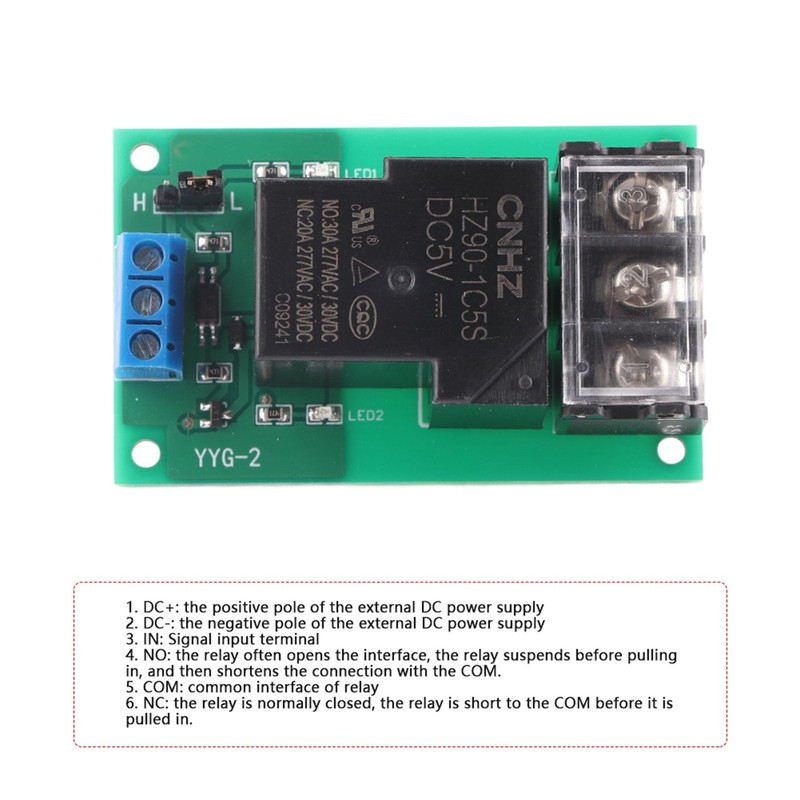 Trigger Relay Module High Performance Disposable Trigger Optocoupler Disconnect Relay