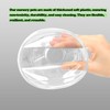 OUPSAUI OUPSAUI 21 Pack 3.5/5/6 Inch Clear Nursery Pots for