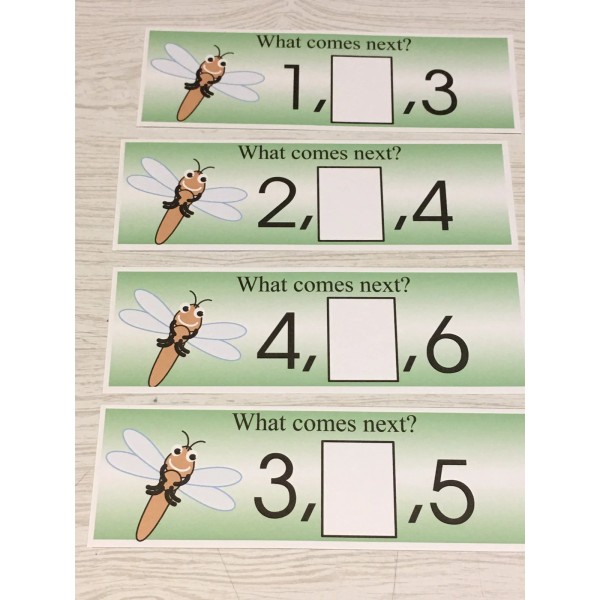 Unbranded Dragonfly - Numbers - What comes next ? -
