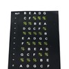 Guitar Fretboard Note Map Removable Fret Stickers Bass Chord Fret