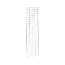 Econoco Grid Panel for Retail Display - Metal Grid for Any Retail Display, 2' Width x 7' Height, 3 Grids Per Carton (White)