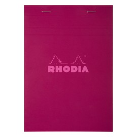Rhodia Stapled Notepad Colours No. 12 5/5 80 Sheets Micro Perforated Cover Assorted Pack of 10 12295C