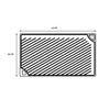 Lodge Reversible Cast Iron Grill/Griddle – 9.5 x 16.75 Inch