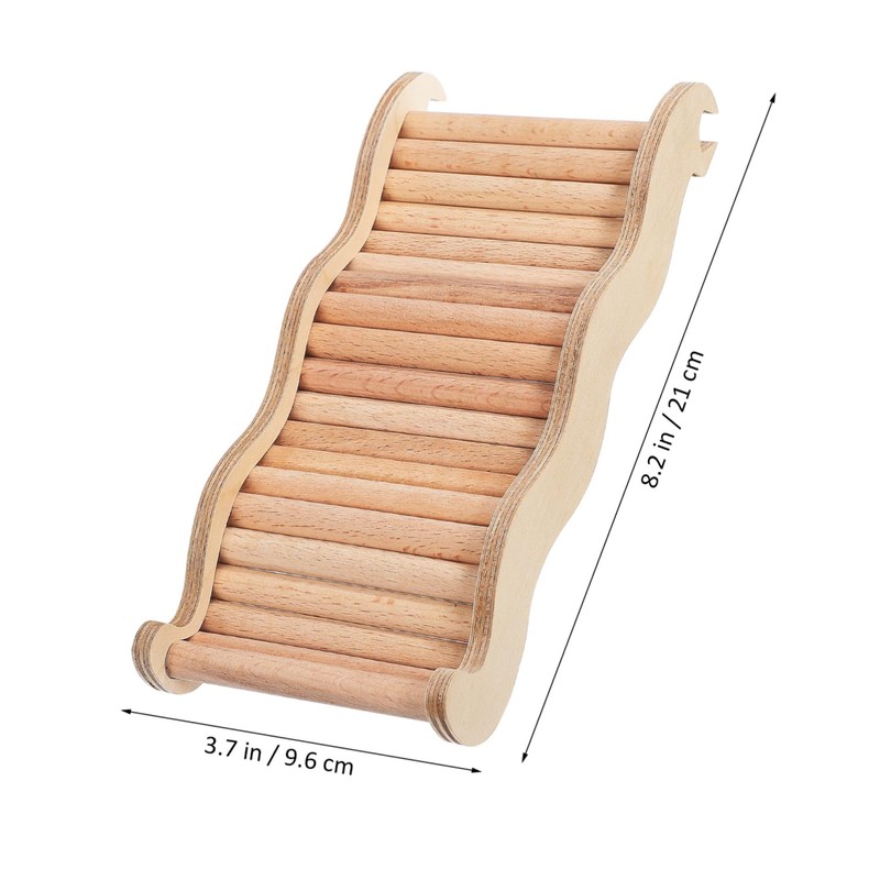 CORHAD Hamster Ladder Reptile Bridge Wave Climbing Toy for Hamsters