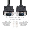DTECH RS232C Serial Cable, 2m Straight Cable Male to Male