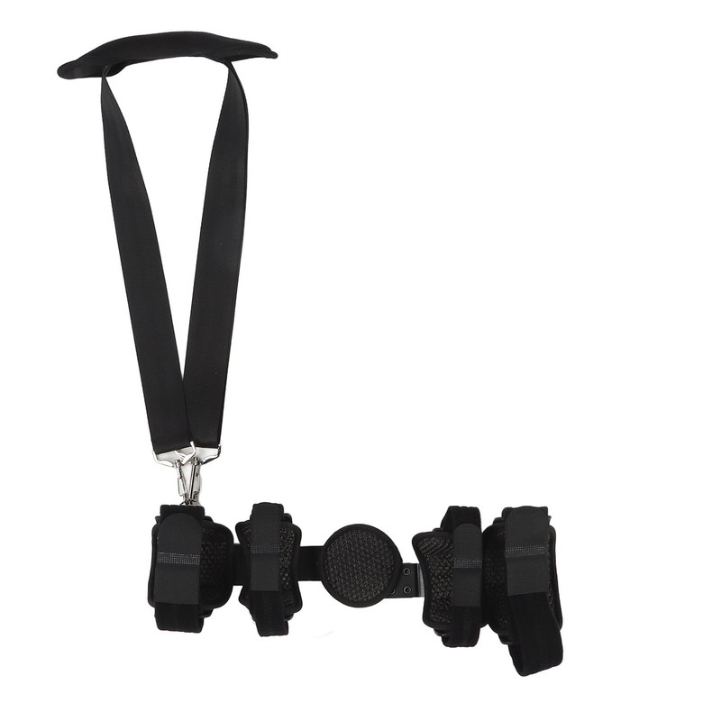 Adjustable Hinged Elbow Brace with Strap Sling Rehabilitation Support Corrective