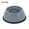 Anti-vibration Pad, 4 Counts/set High-density Washer & Dryer Stabilizer, Durable
