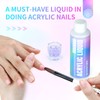 SAVILAND Acrylic Nail Kit with Drill: Professional 0.5Oz Clear/White/Pink Acrylic
