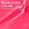Imtiti Neon Pink Gel Nagellack, 1Pcs Hot Pink Soak Off