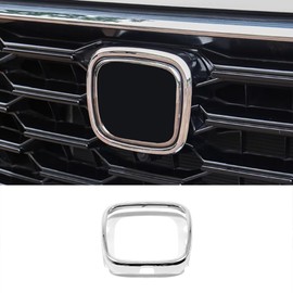 KELEIMAI Car Accessories Fit For Honda CR-V CRV 2023 2024 Car Front Grille Logo Frame Cover Decoration Trim (Chrome) 1PCS ABS