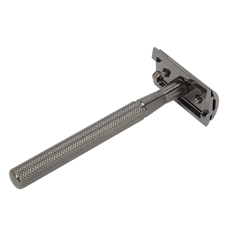 Manual Pocket Beard Trimmer Metal Vintage Double Sided Manual Facial