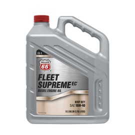 Unknown Phillips 66 1078290-3PK Diesel Engine Oil (Fleet Supreme EC- API CK-4 15W40-1 Gallon), 128 fl. oz, 3 Pack