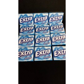 Extra Peppermint Gum 15-Stick Packs  12 Packs (180 pieces of gum)