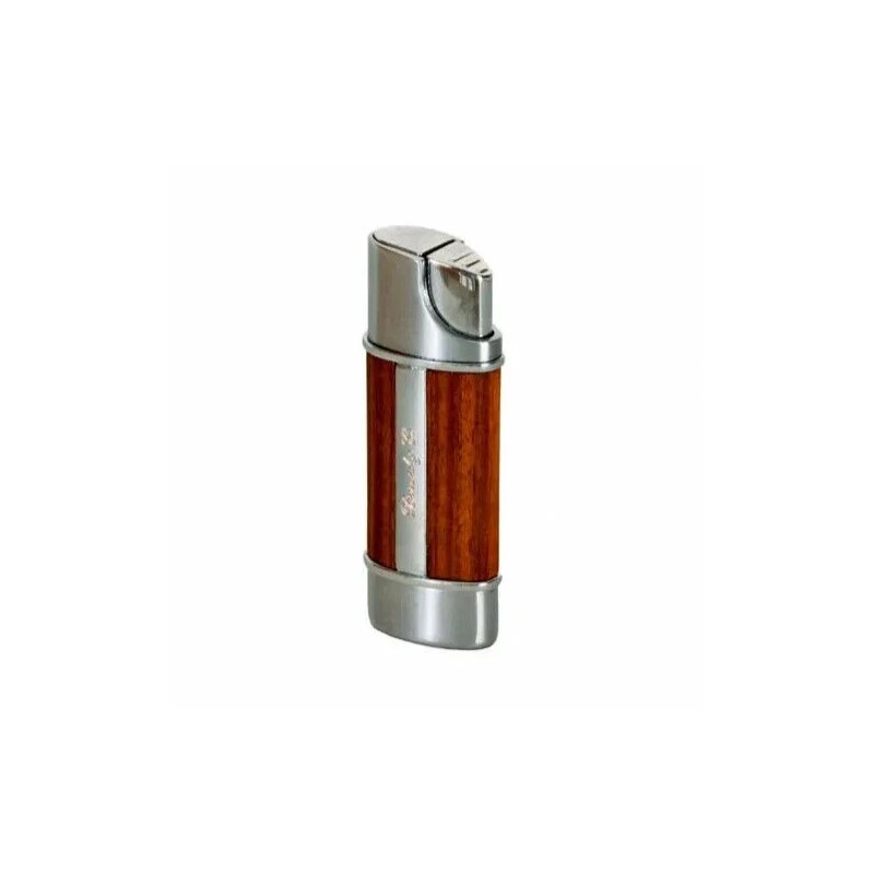 BRIZARD & CO NANO CIGAR LIGHTER INDIAN ROSEWOOD WOOD BROWN