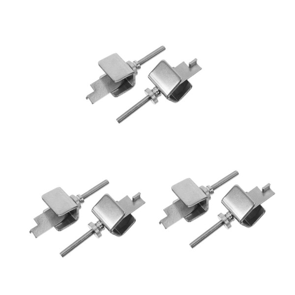 Operitacx 3 Sätze Diebstahlsicherung Tragbar Türschlossriegel Verriegeln Drinnen Reisen Sicheres
