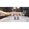SILBERKANNE Silver Plated Salt & Pepper Shaker Set (H 7cm)
