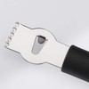 Westmark Gallant Peeler, Plastic/Stainless Steel, Black/Red/Silver, 16.5 x 2.7 x