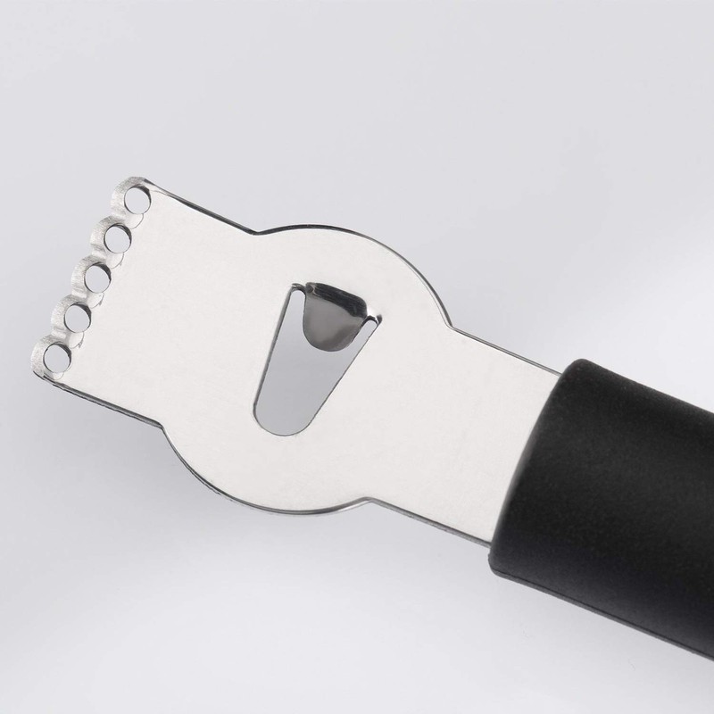 Westmark Gallant Peeler, Plastic/Stainless Steel, Black/Red/Silver, 16.5 x 2.7 x