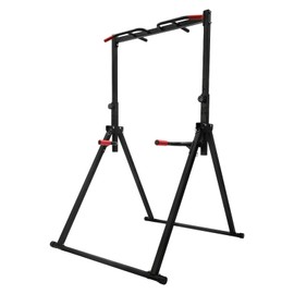 awolsrgiop Pull Up Bar, Triangular Dip Bar Station for Home Gym Strength Training Workout Power Tower 440lbs Adjustable Height Pull Up Bar Free Standing for Home Gym Sports Centers Strength Train