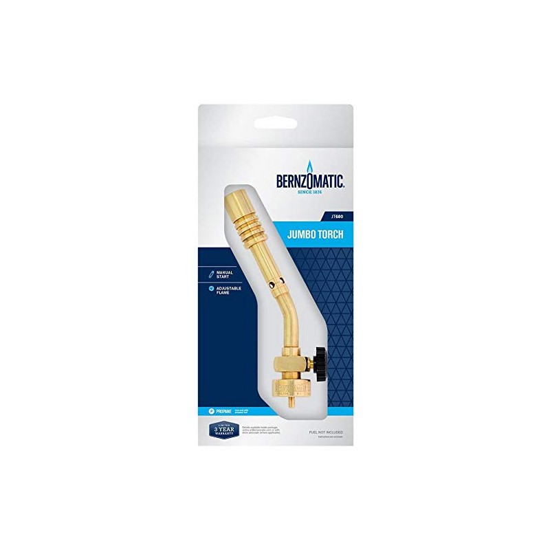 BernzoMatic JT680 361473 Jumbo Flame Torch Head-Single Pack
