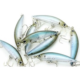 LUCKY CRAFT Humpback Minnow 50 SP (238 Ghost Minnow)